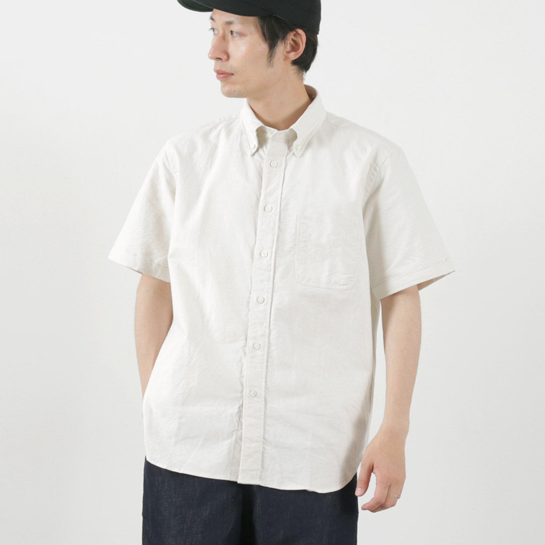 ROCOCO / American Oxford S/S Classic Button Down Shirt