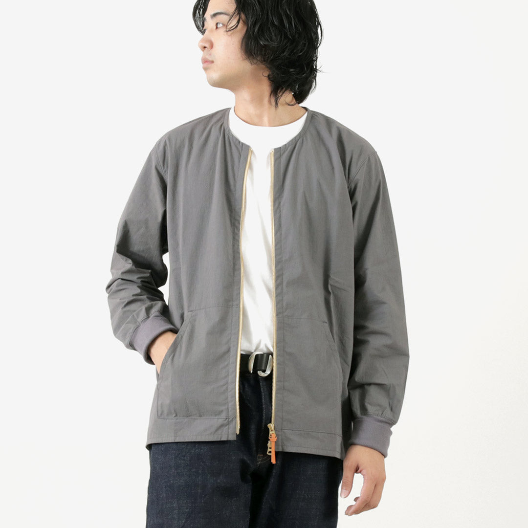 RE MADE IN TOKYO JAPAN / Cotton Nylon Crew Cardigan