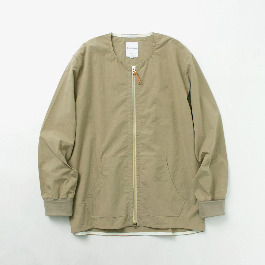 RE MADE IN TOKYO JAPAN / Cotton Nylon Crew Cardigan