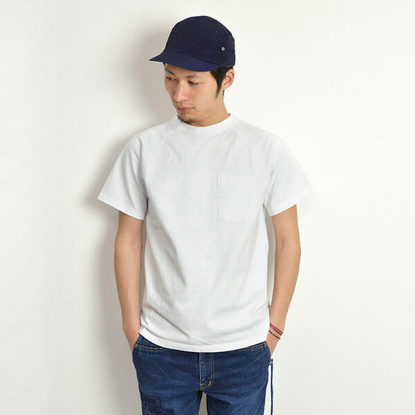 GOOD ON / GOST1101 Raglan heavy pocket T-shirt short sleeve