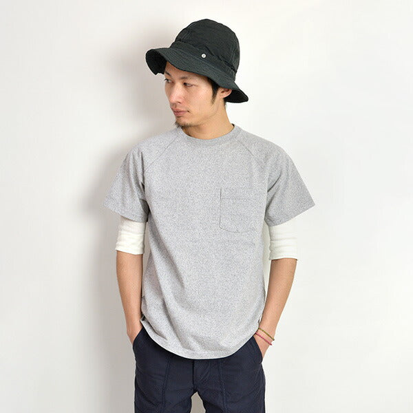 GOOD ON / GOST1101 Raglan heavy pocket T-shirt short sleeve