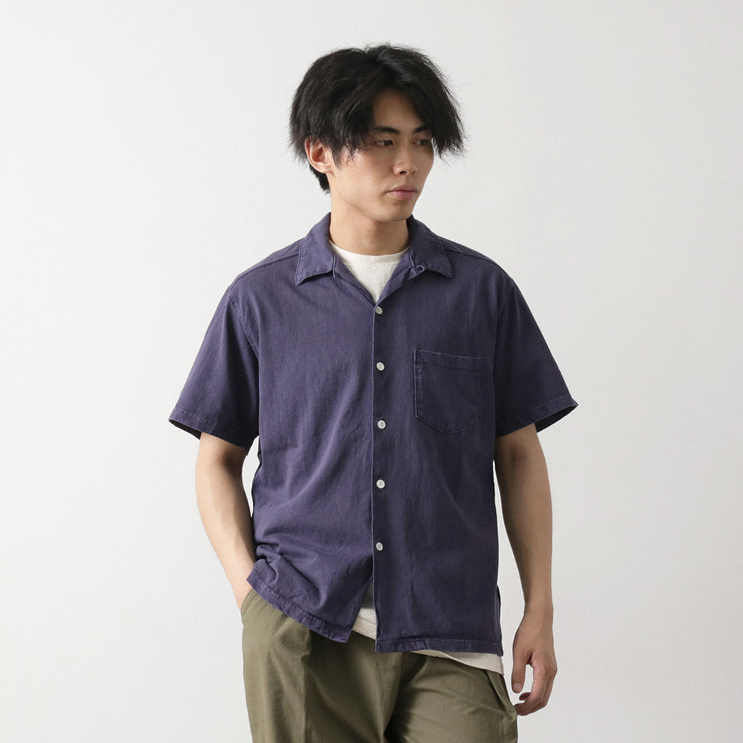 GOOD ON / Short Sleeve TEE Open Collar Shirt