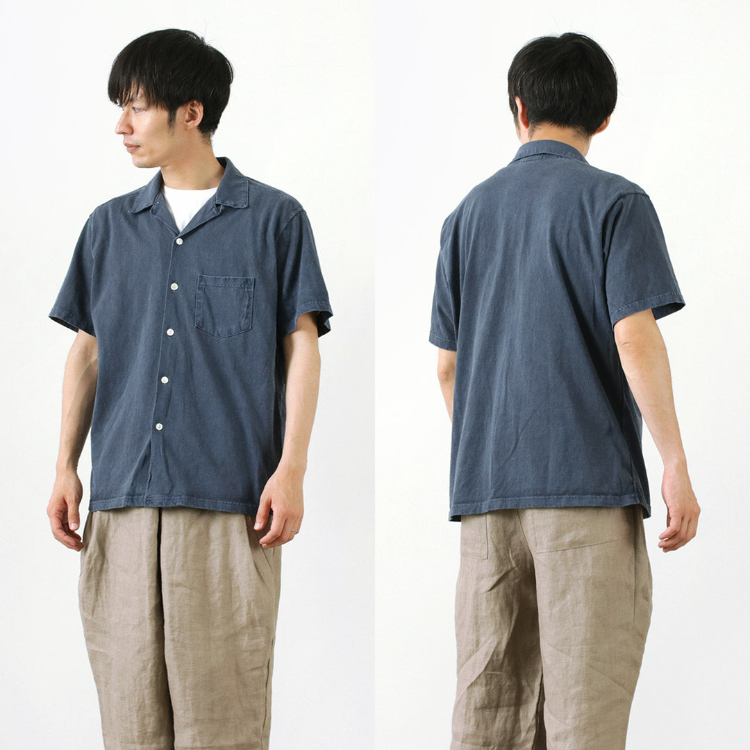 GOOD ON / Short Sleeve TEE Open Collar Shirt