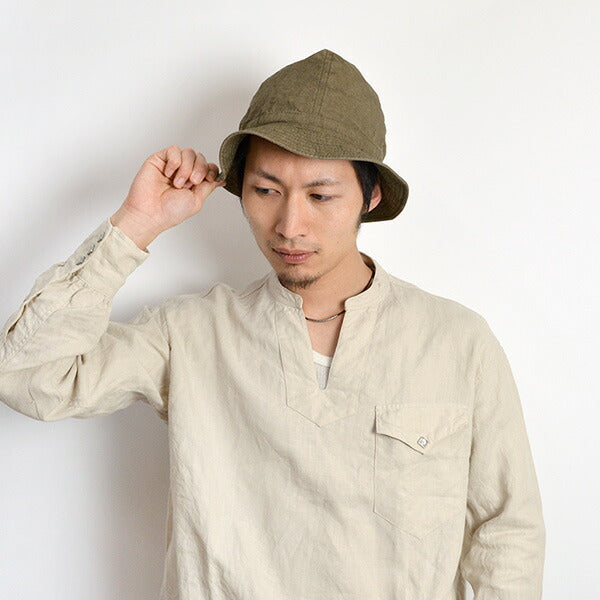 HIGHER / Cotton Linen Weathered Mountain Hat