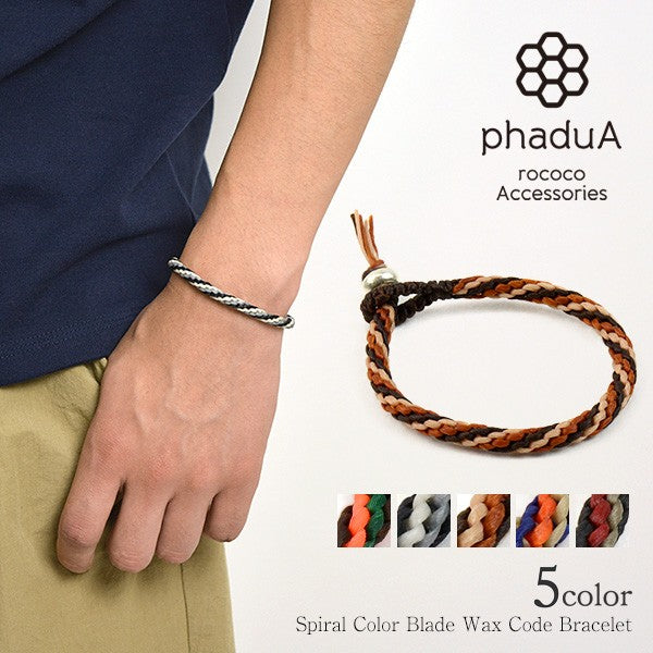 Brazalete de phadua / trenza de cera