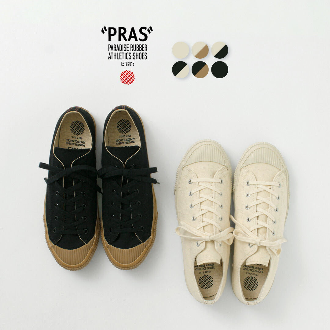 PRAS / Shell Cap Row Sneakers