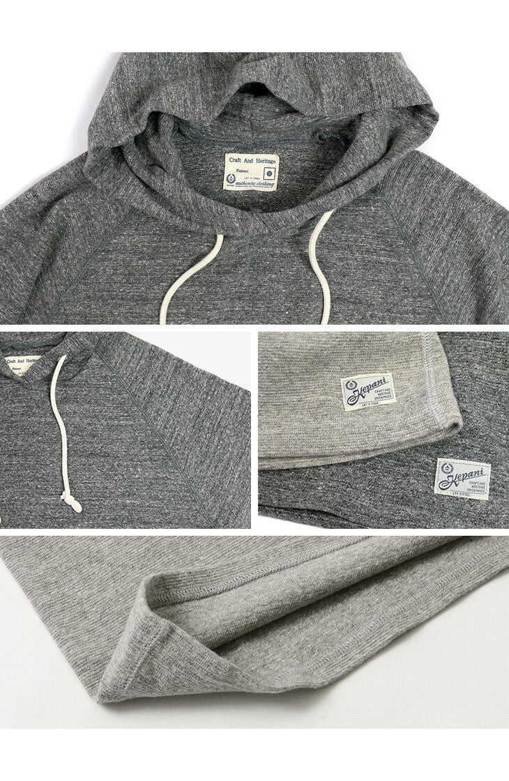 KEPANI / Hooded Pullover Raffi Stretch Milling Long Sleeves