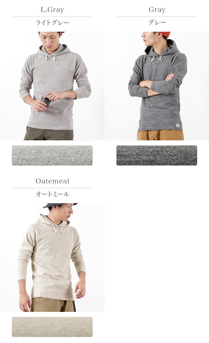 KEPANI / Hooded Pullover Raffi Stretch Milling Long Sleeves