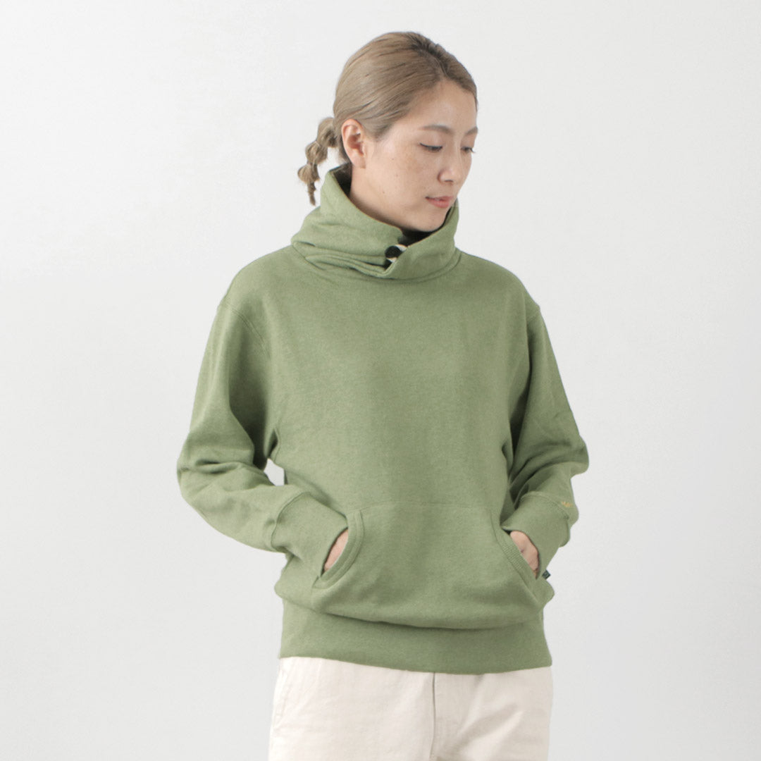 Sudadera con capucha de chal de gohemp / cáñamo