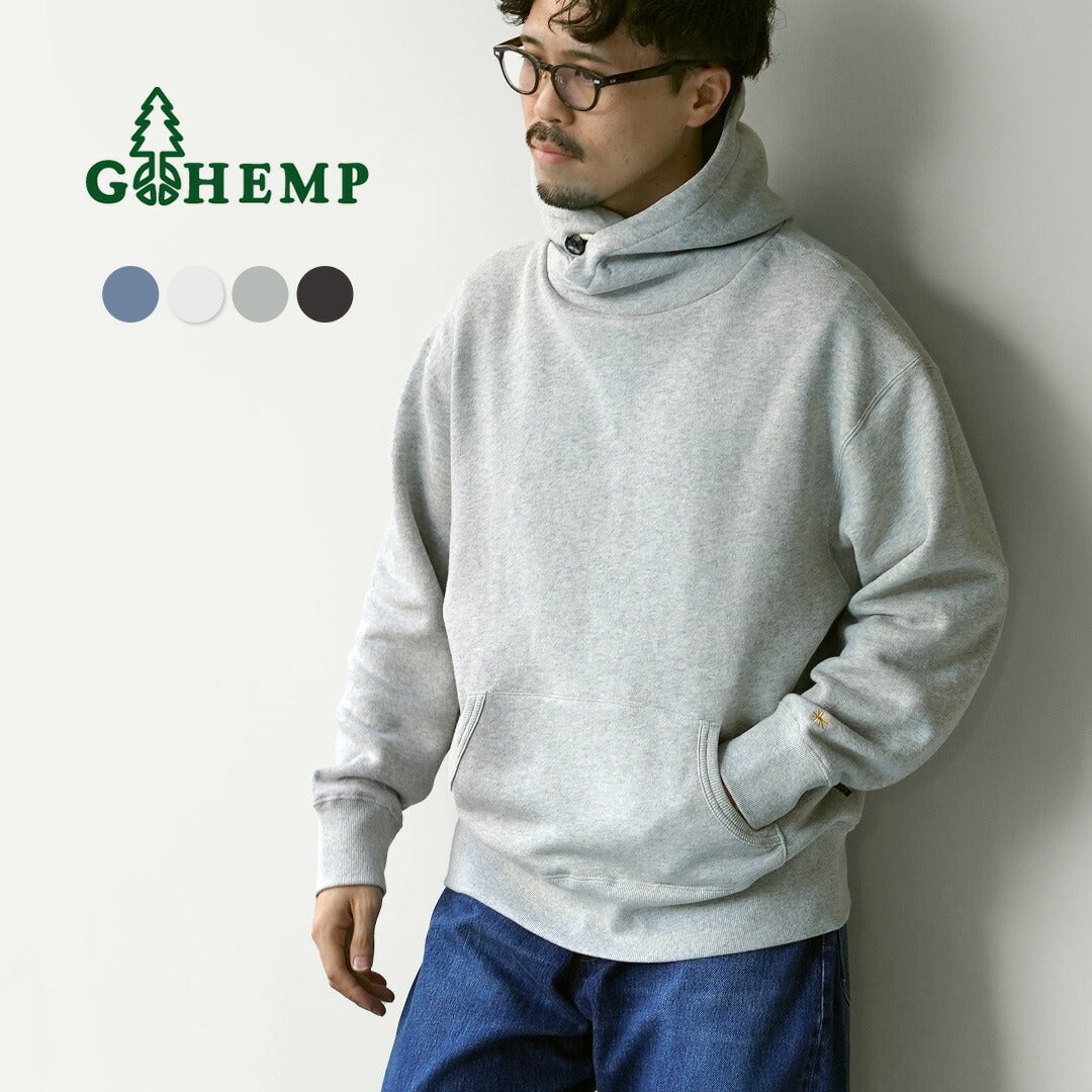 GOHEMP / 麻披肩连帽衫