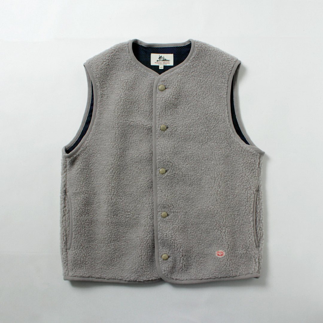VINCENT ET MIREILLE / Boa Vest Solid