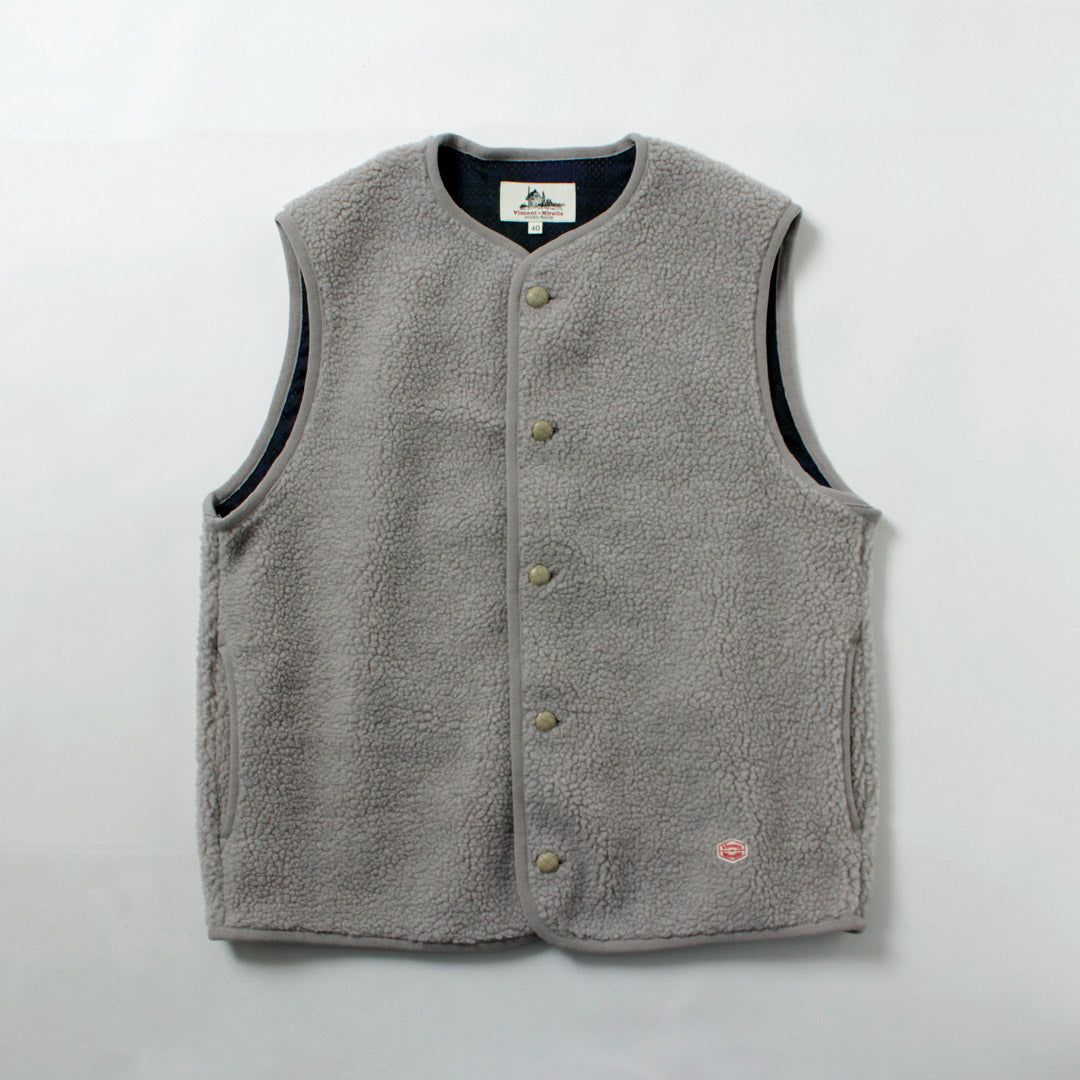 VINCENT ET MIREILLE / Boa Vest Solid