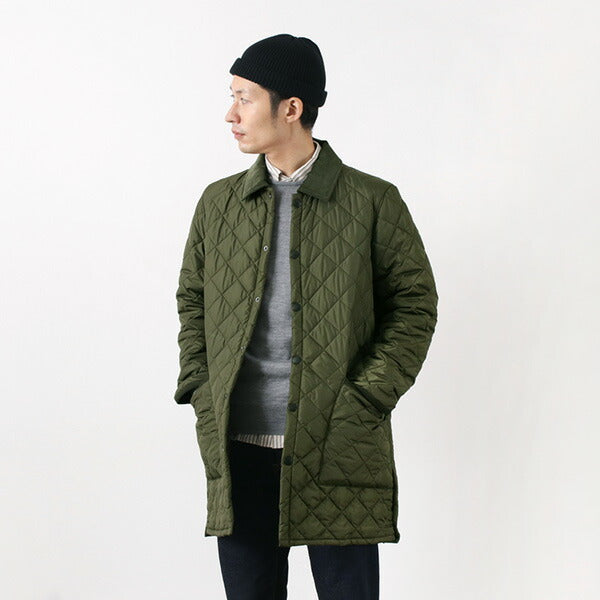 BARBOUR / Ritzdale long nylon quilted jacket