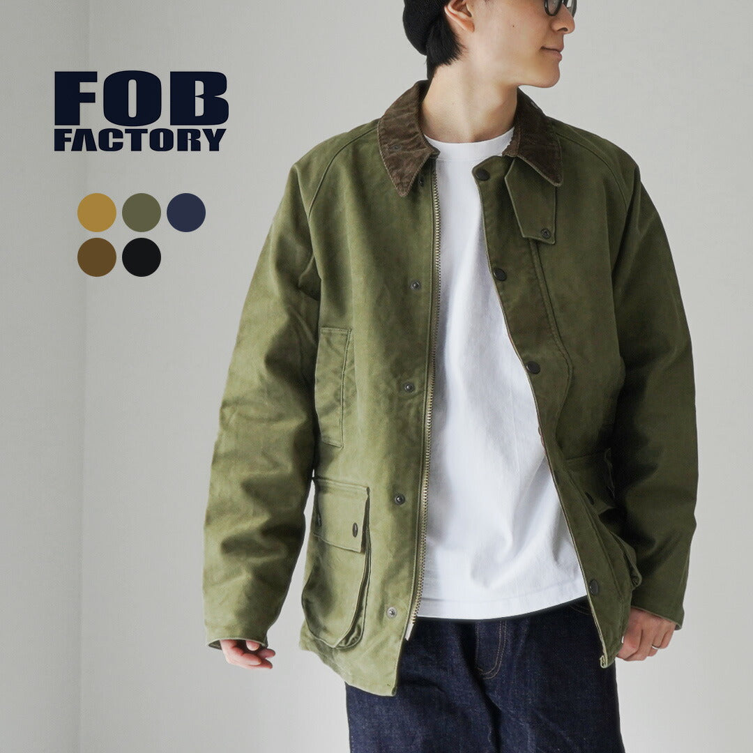 FOB Factory / F2361 Moleskin Riding Jacket