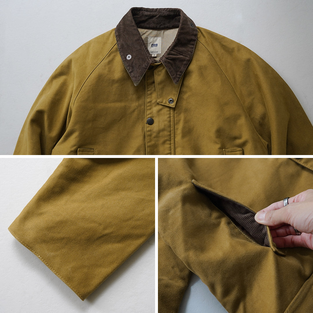 FOB FACTORY / F2361 Moleskin Riding Jacket