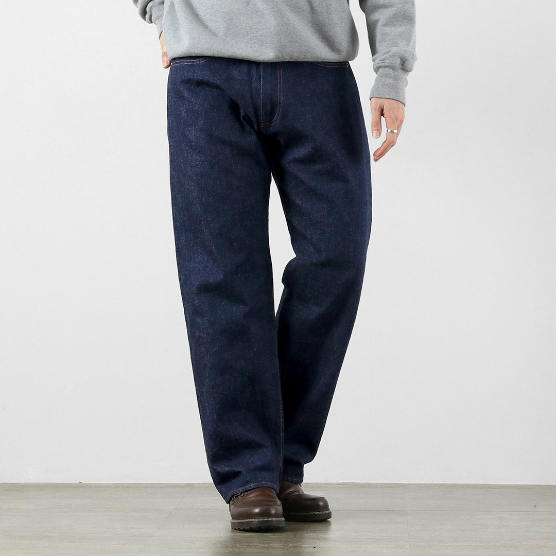FOB FACTORY / F1147 Wide Denim 5P Pants