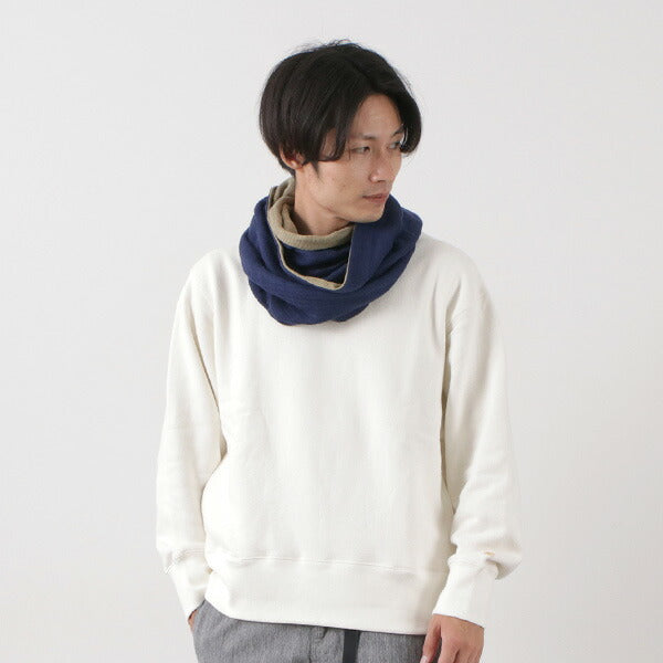 ROCOCO / 2-Tone Snood Reversible Imabari Scarf