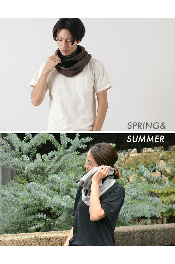 ROCOCO / 2-Tone Snood Reversible Imabari Scarf