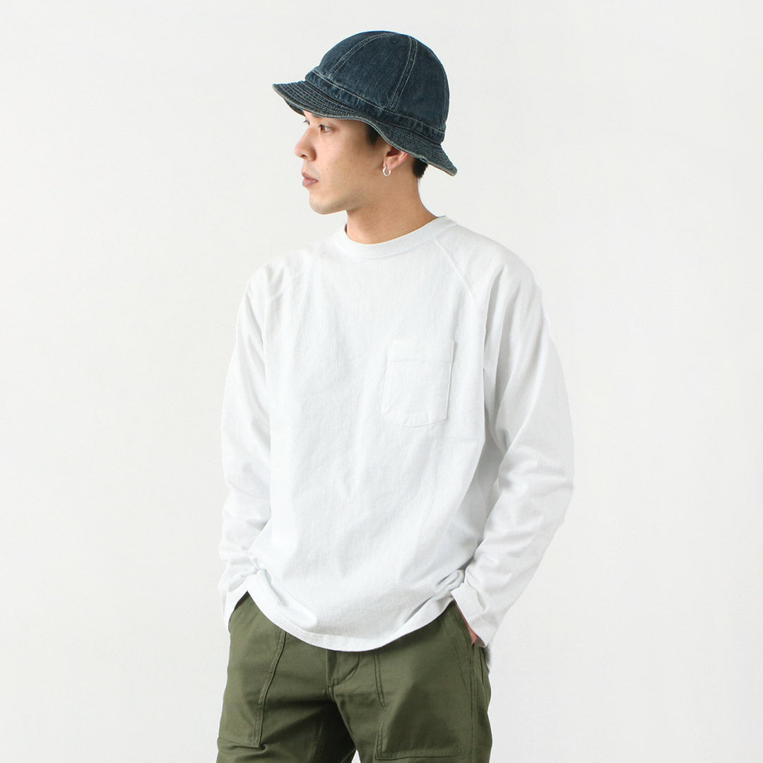 GOOD ON / Heavy Raglan Pocket T-Shirt Long Sleeve