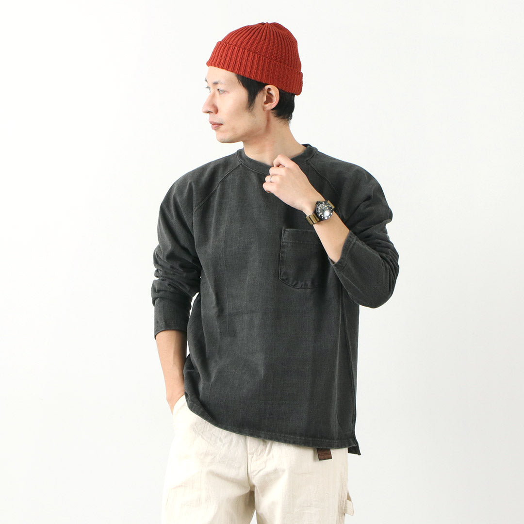 GOOD ON / Heavy Raglan Pocket T-Shirt Long Sleeve