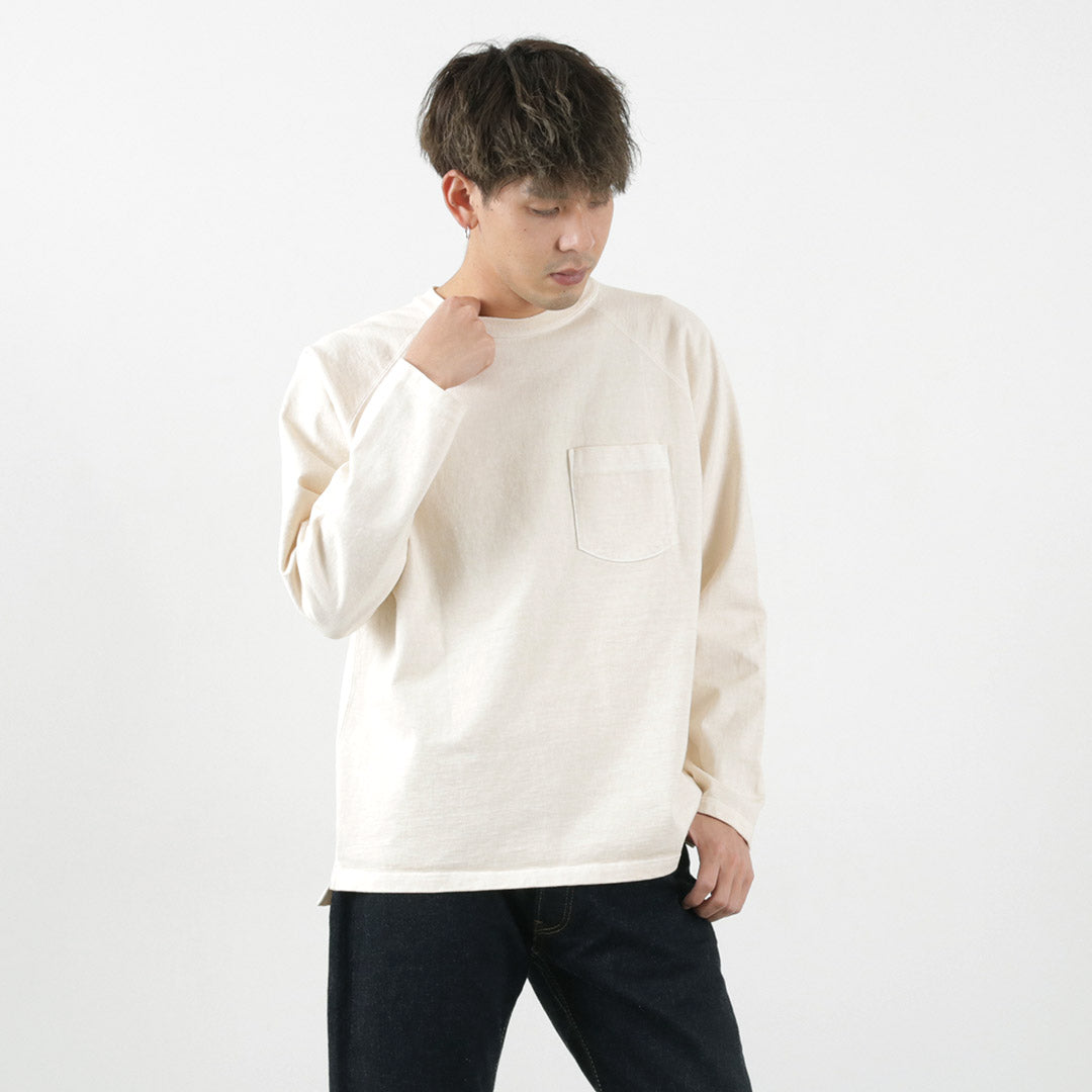 GOOD ON / Heavy Raglan Pocket T-Shirt Long Sleeve