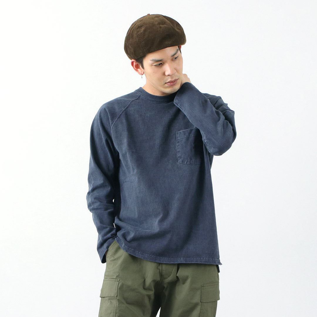 GOOD ON / Heavy Raglan Pocket T-Shirt Long Sleeve