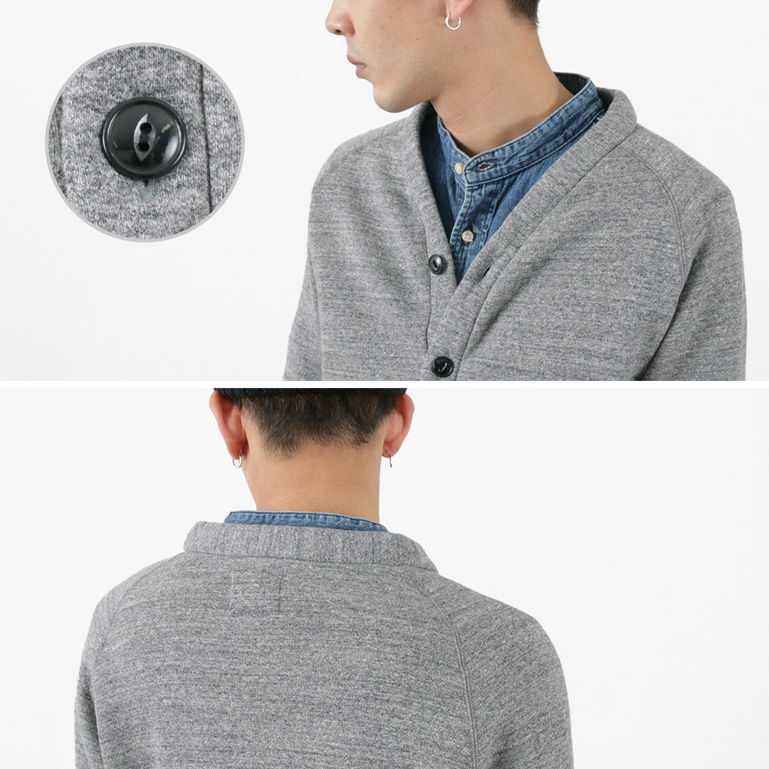 KEPANI / Sunset 2 Raffy-Lined Sweatshirt Cardigan
