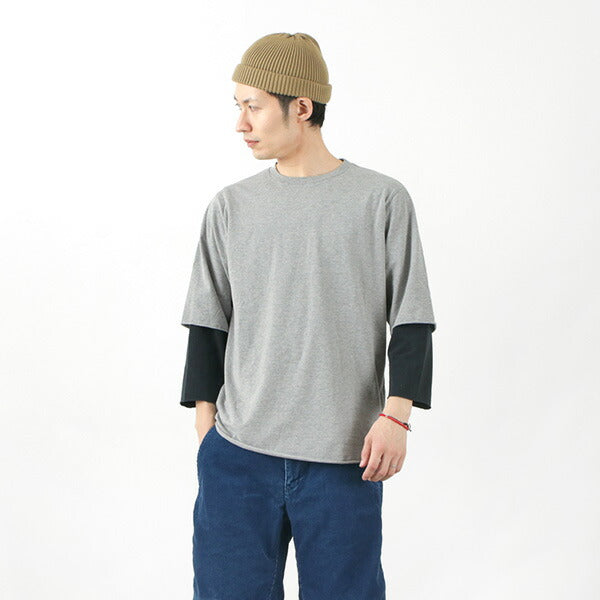 REMI RELIEF / Jersey Grunge 7/10 Sleeve T-Shirt