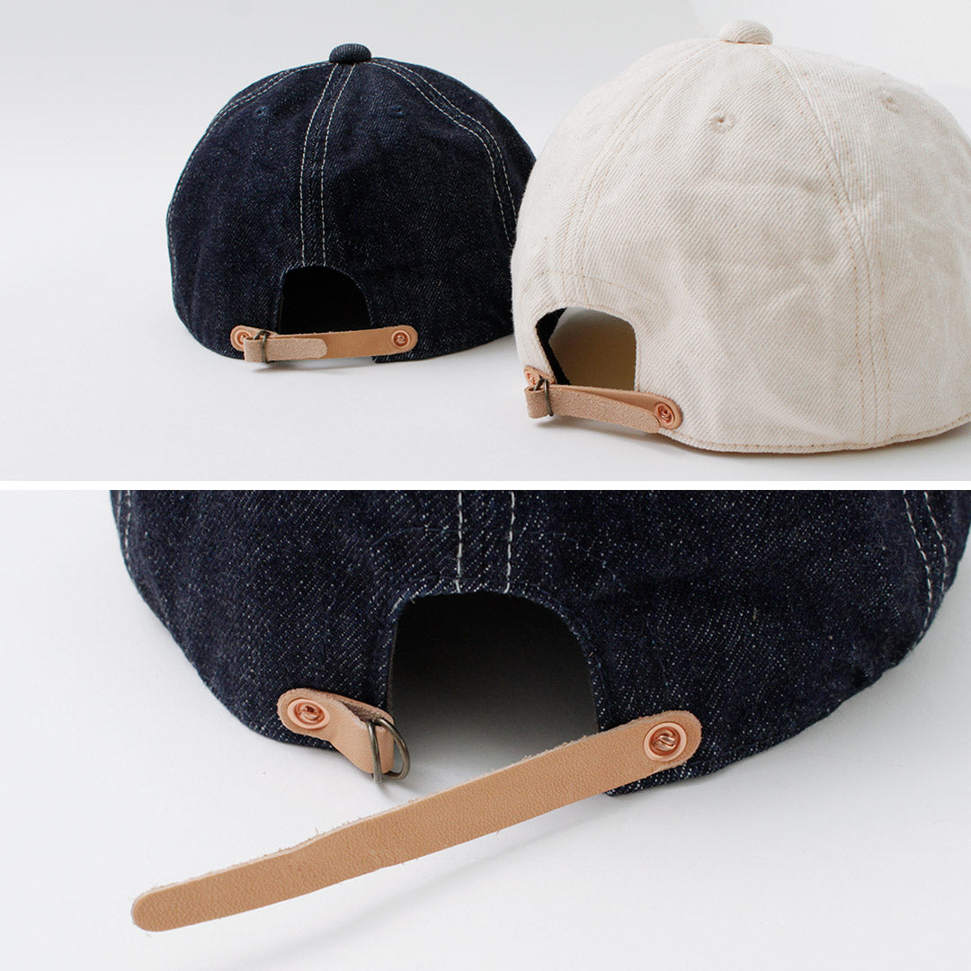 HIGHER / One-washed Selvage denim cap