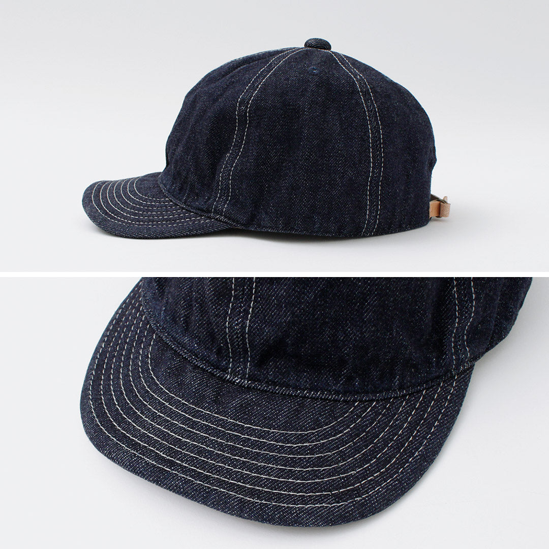 HIGHER / One-washed Selvage denim cap