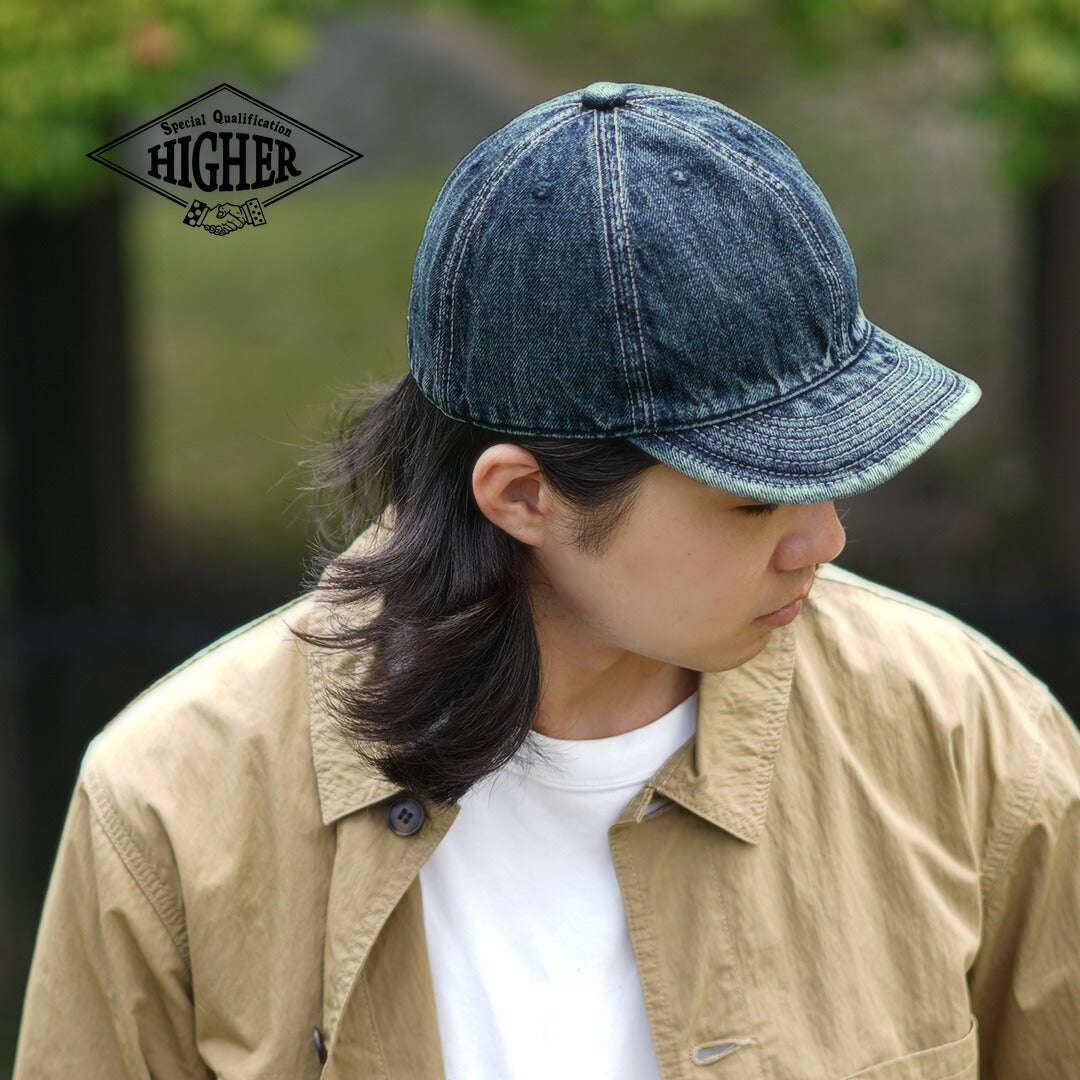 HIGHER / Selvage denim cap