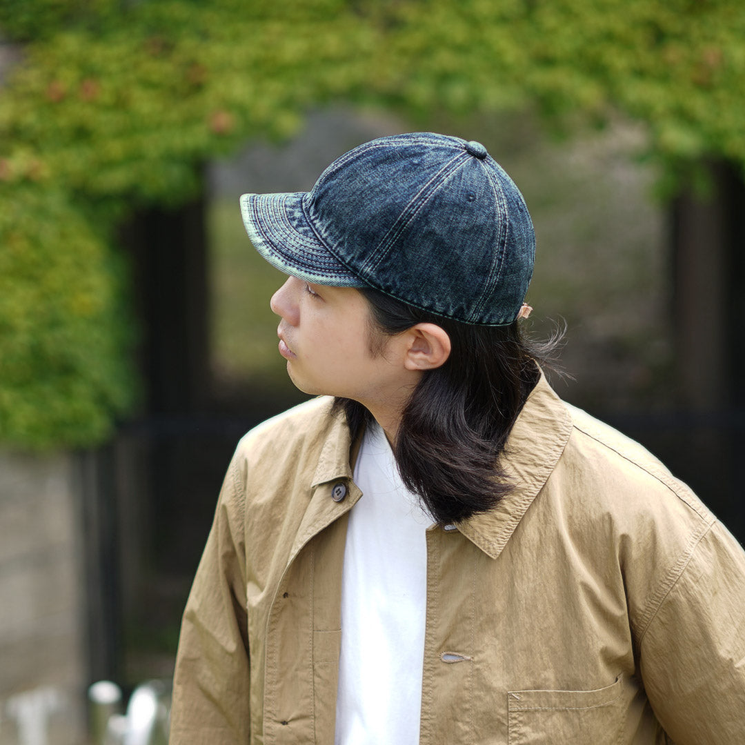 HIGHER / Selvage denim cap