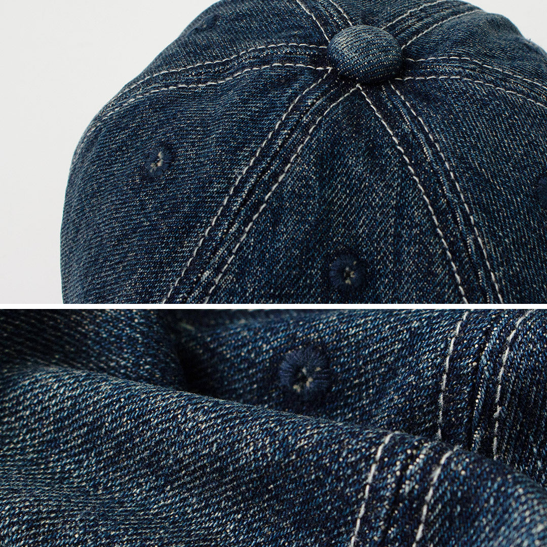 HIGHER / Selvage denim cap