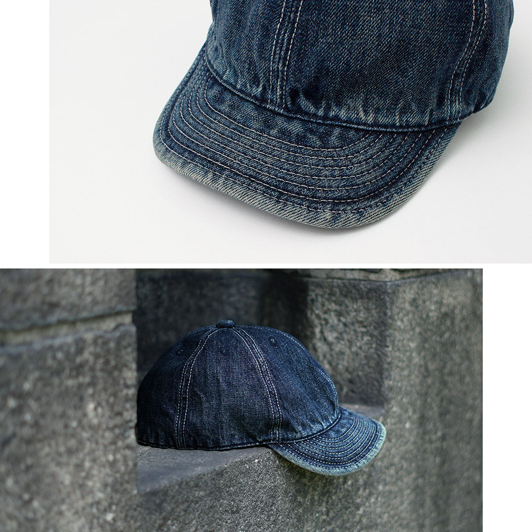 HIGHER / Selvage denim cap