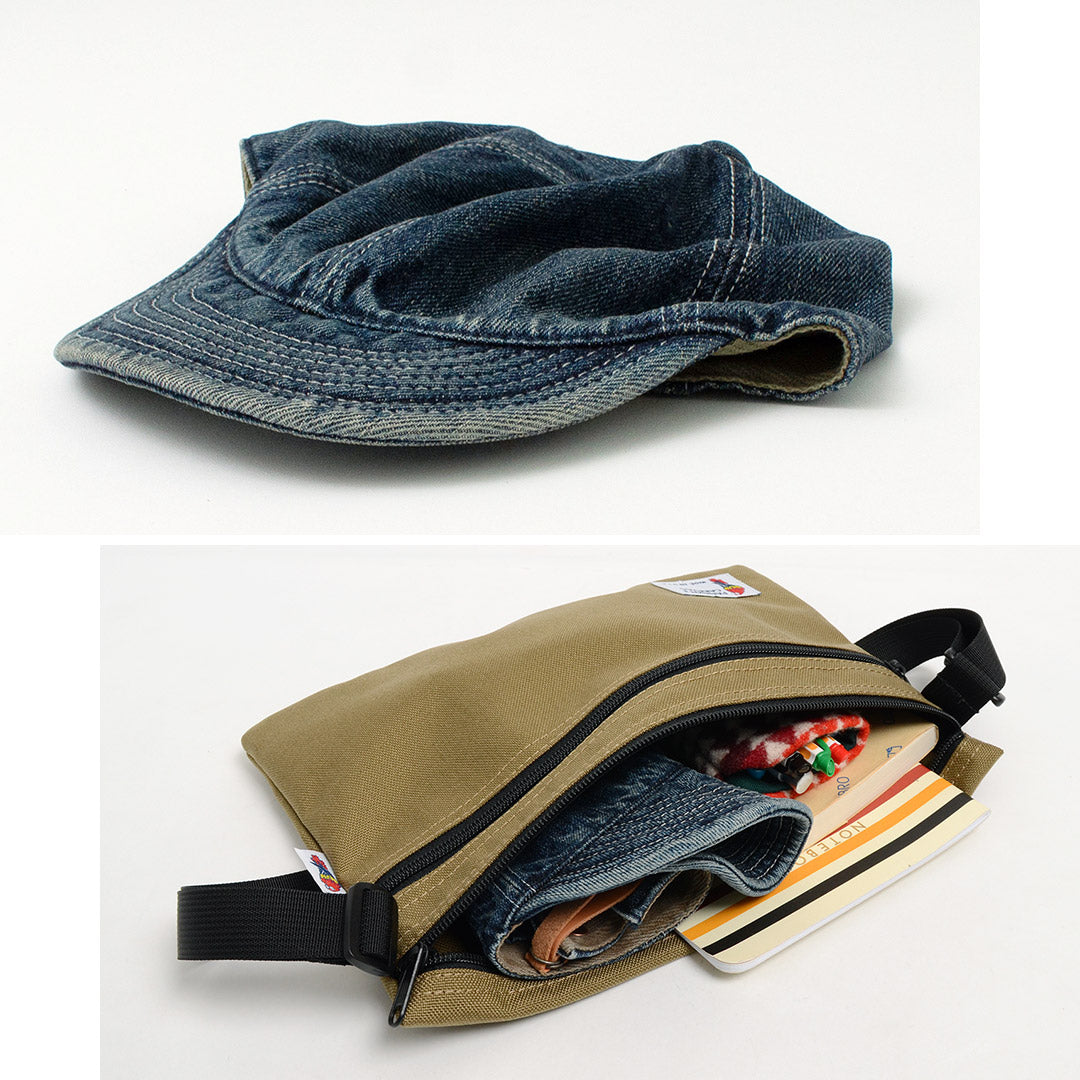 HIGHER / Selvage denim cap