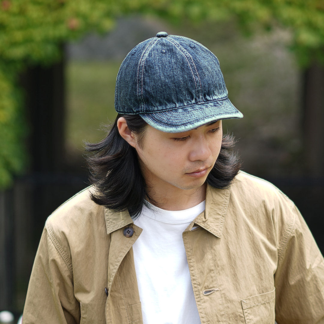 HIGHER / Selvage denim cap