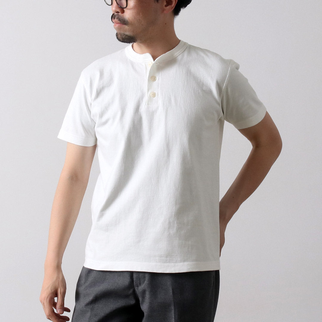 Barns / BR-8146 Camiseta de tripulación de manga corta de manga corta con cuello corto