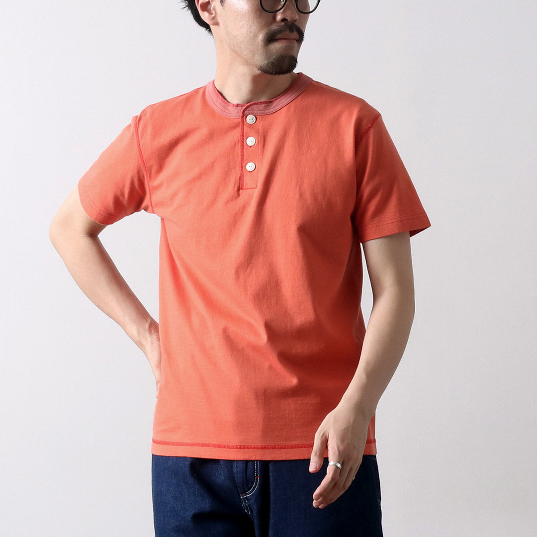 Barns / BR-8146 Camiseta de tripulación de manga corta de manga corta con cuello corto