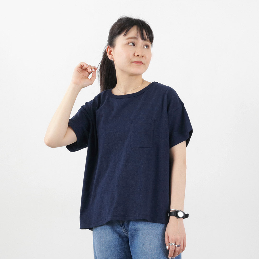 GOHEMP / Wide Pockets T-Shirt