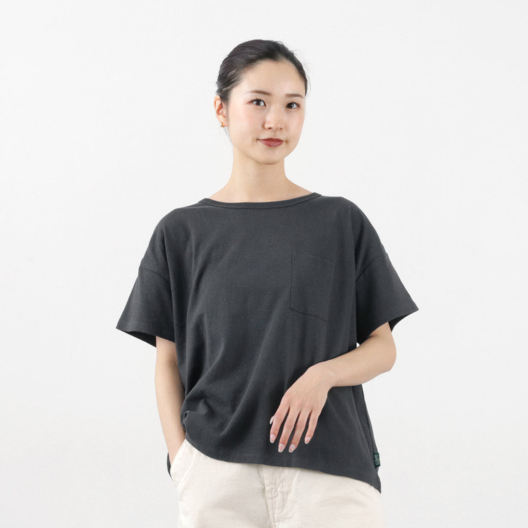 GOHEMP / Wide Pockets T-Shirt