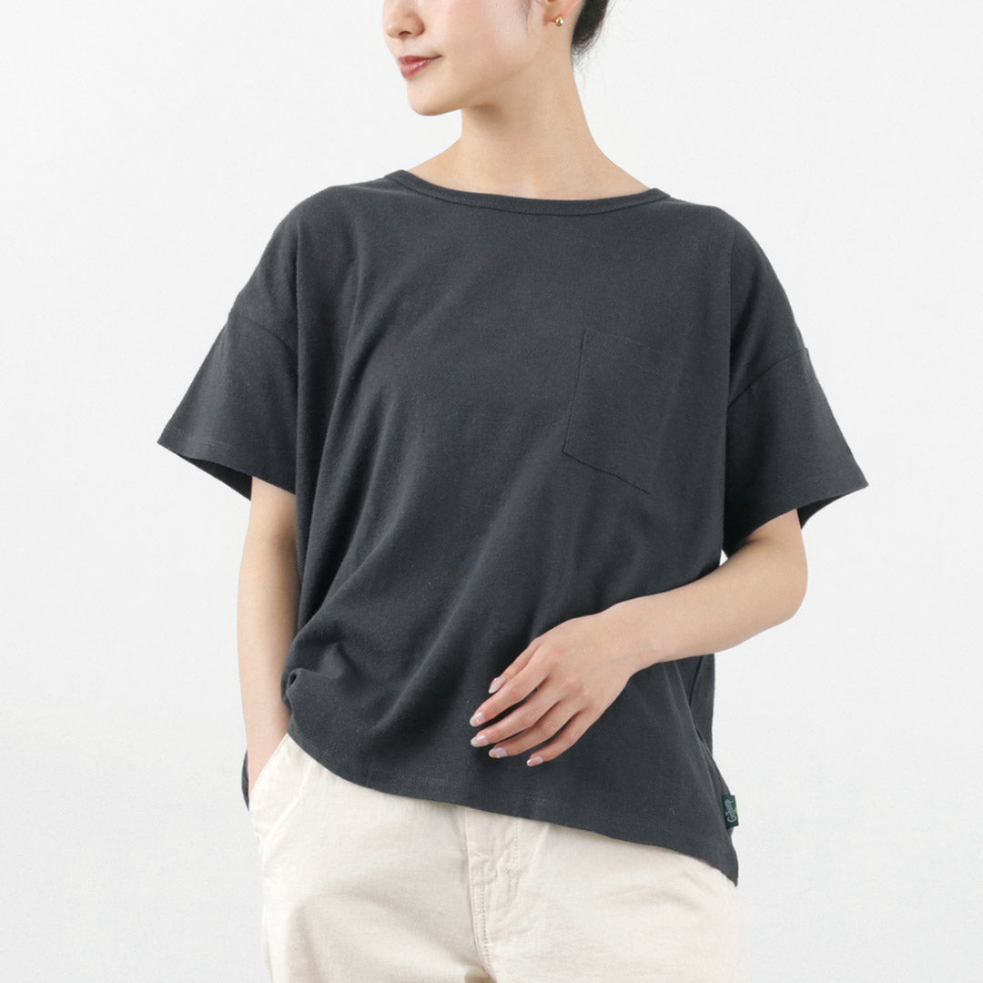 GOHEMP / Wide Pockets T-Shirt