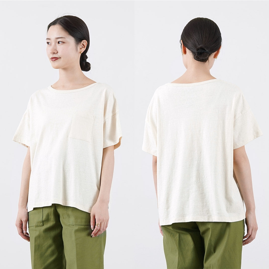 GOHEMP / Wide Pockets T-Shirt