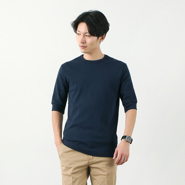 Rococo / Smooth Cotton Ribbed Crew 티셔츠