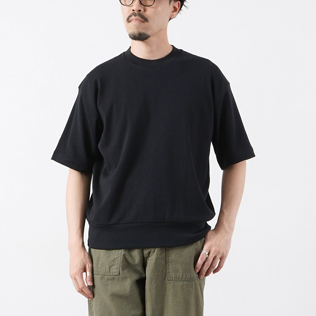 GICIPI / TONNO Ribbed Relaxed Fit Crew Neck T-Shirt