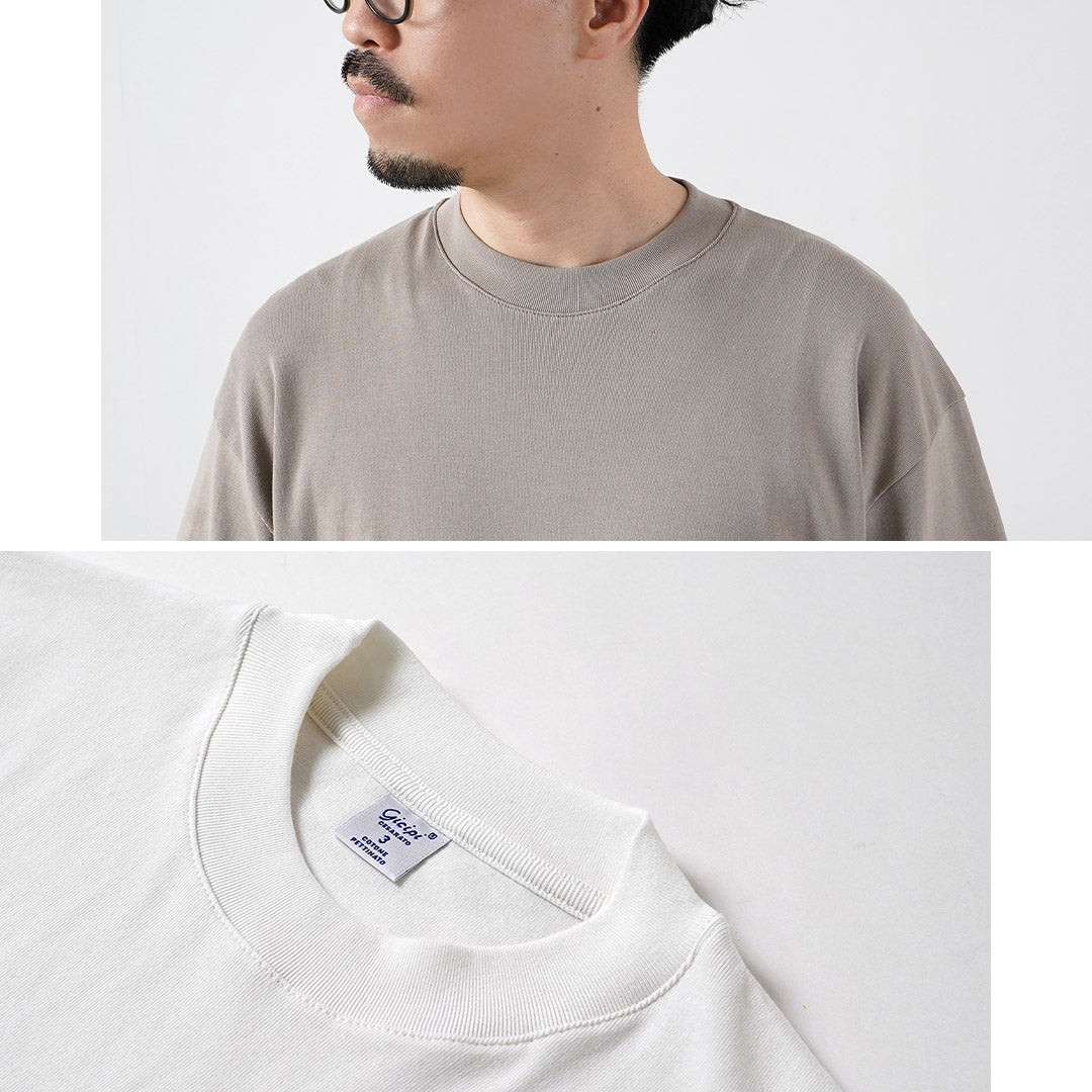 GICIPI / TONNO Ribbed Relaxed Fit Crew Neck T-Shirt