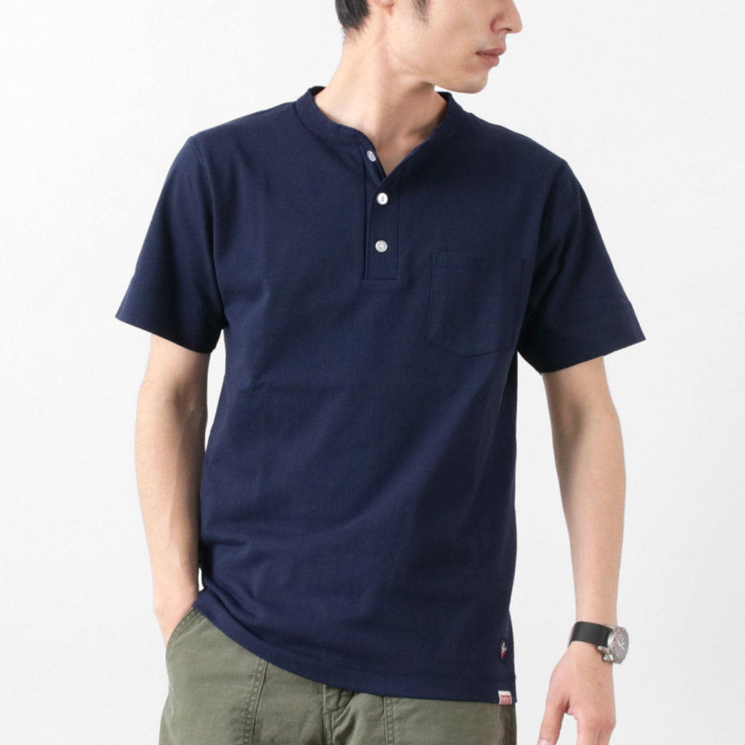 T-shirt felco / poche henley cou