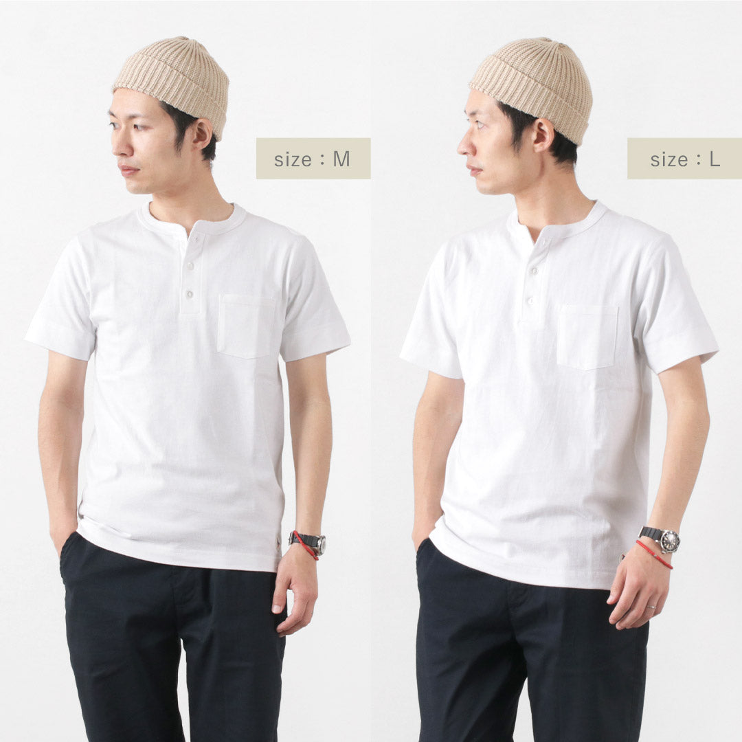 Felco / Pocket Henley Neck T恤