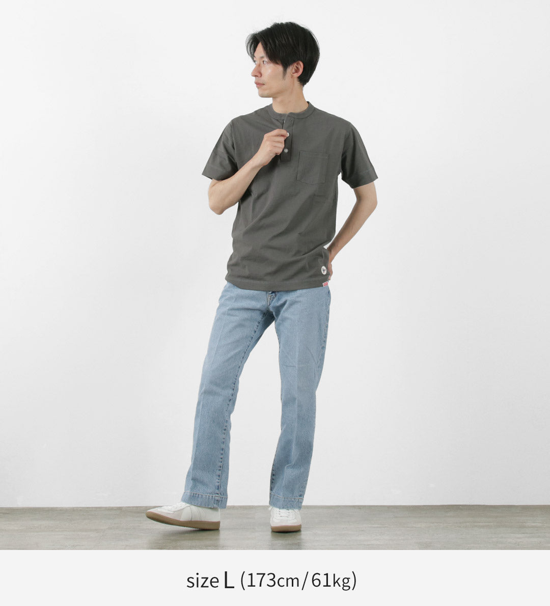 Felco / Pocket Henley Neck T卹