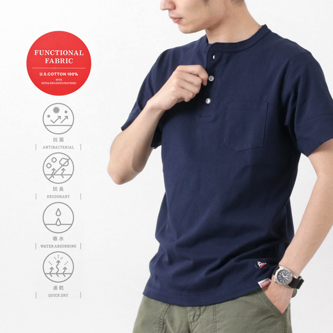 Felco / Pocket Henley Neck T恤