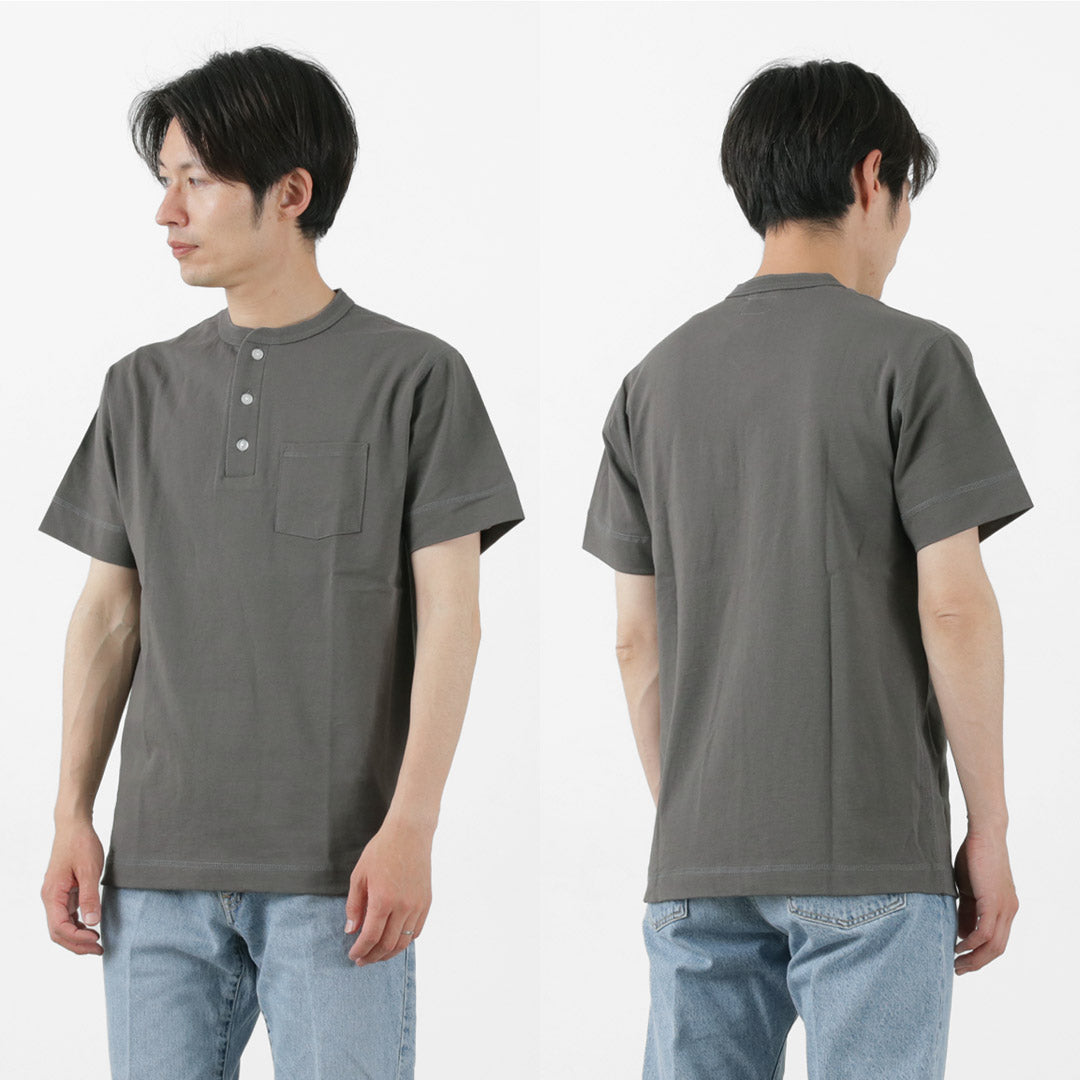 T-shirt felco / poche henley cou